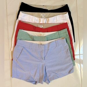 Set of 5 J. Crew Factory Shorts (will split bundle if interested)